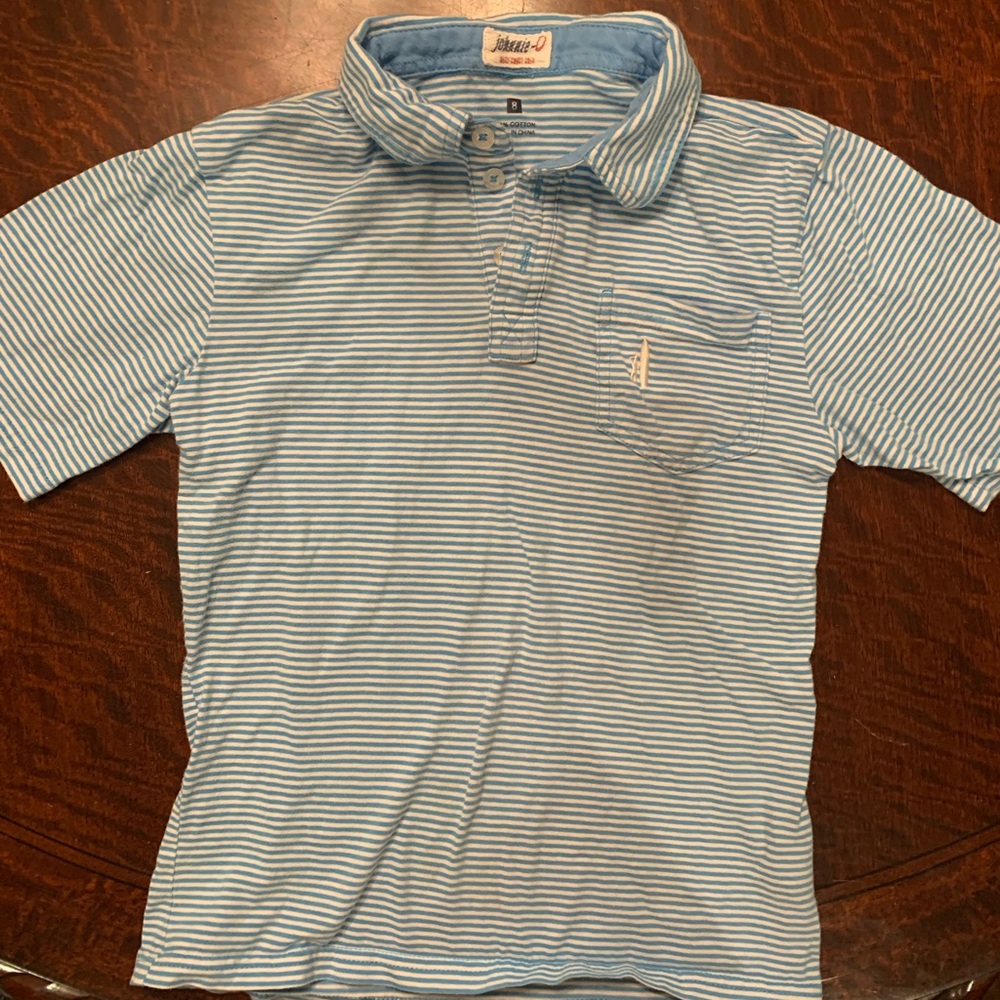 Striped polo